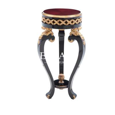 Luxury Furniture Antique European Style Wood Flower Stand